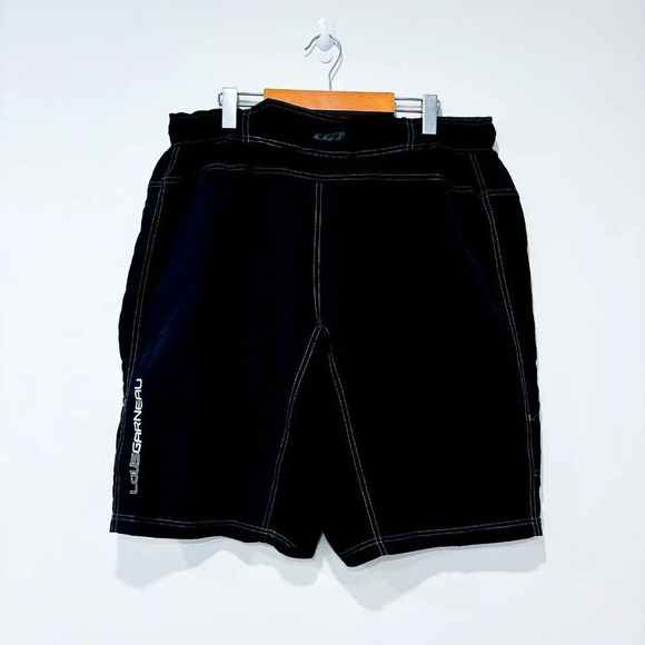 LOUIS GARNEAU Black cycling shorts - Picture 6 of 8